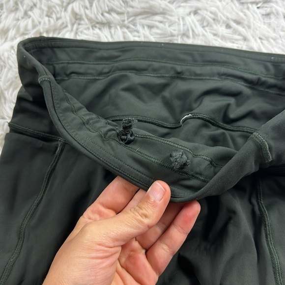 Lululemon Final Lap Crop *23" Evergreen - Picture 3 of 7